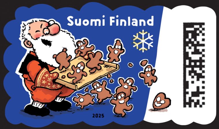 Joulupostimerkki 2025, Mauri Kunnas