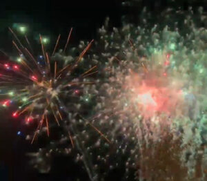 Yllätysten Yön ilotulitus 2025