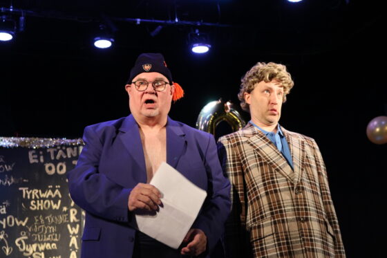 Tyrwää show, Vammalan teatteri, Teemu Mäkelä ja Harri Kulmala
