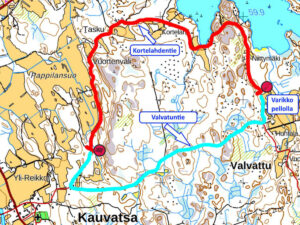 Kauvatsa, rallisprint