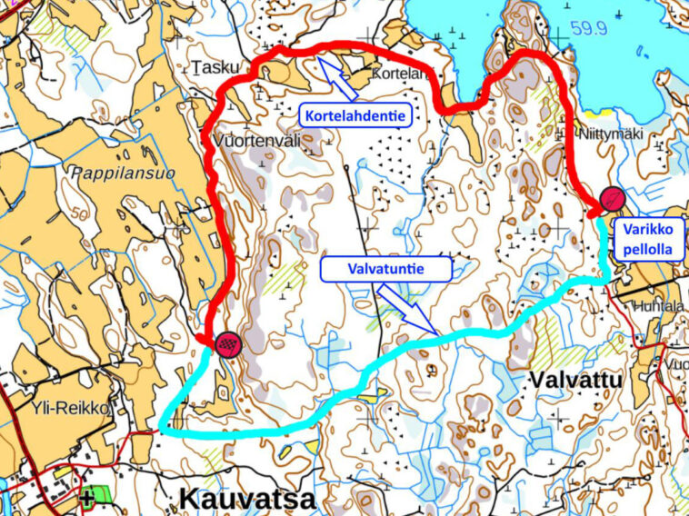 Kauvatsa, rallisprint