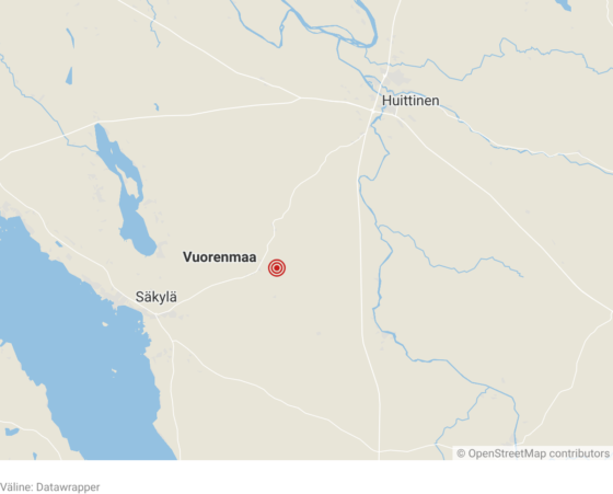 Säkylä, Vuorenmaa