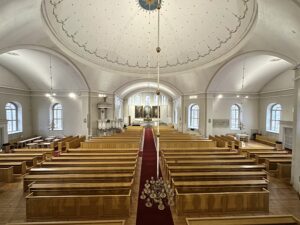 tyrvään kirkkoa urkuparvelta kopio