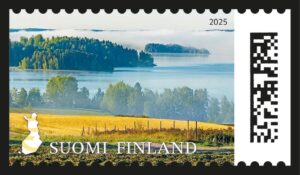 Köyliönjärvi, postimerkki, Stiina Hovi