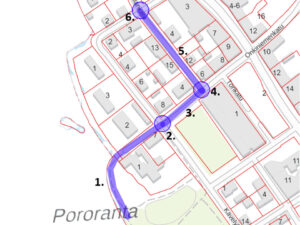 Työmaa Pororanta, Onkiniemenkatu, Liekolankatu