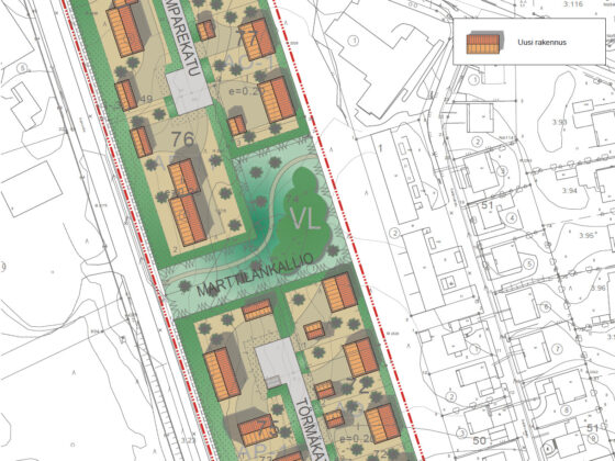 Aarnontien varren tontit