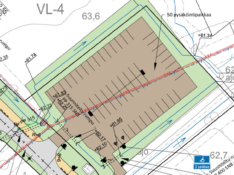 Karkun rautatieasema, liityntäpysäköintialue