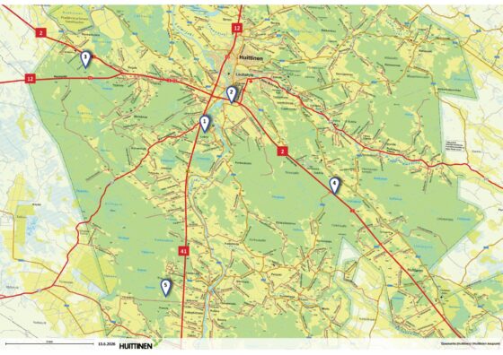 Huittinen, potentiaaliset yritysalueet