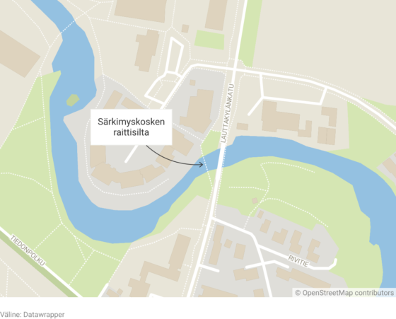 Särkimyskosken raittisilta, Huittinen