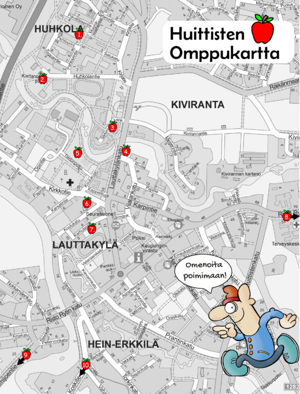 Huittisten omppukartta 2026