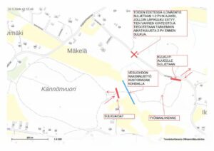 Vesihuoltotyö, Huittinen, Kännönvuori